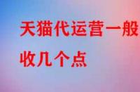 天貓代運營一般收幾個點？有哪些運營模式？